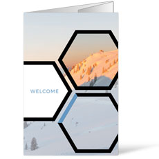 Welcome Hexagon Winter 