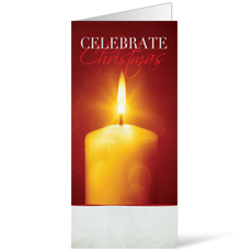 Celebrate Christmas Candle 