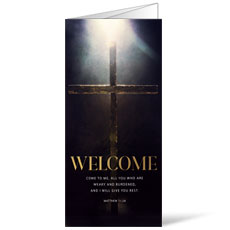 Welcome Cross Matthew 11:28 