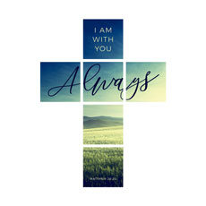 Mod I Am With You Cross Set 