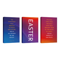 Glow Easter Triptych 