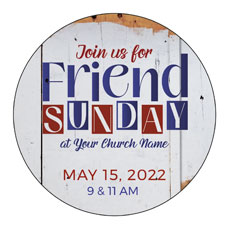 Friend Sunday Join Us 