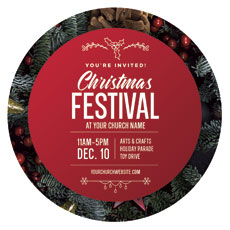 Christmas Festival Invite 