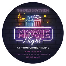 Neon Movie Night 