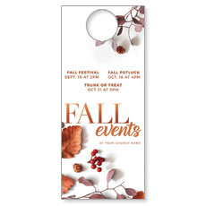 Fall Events Nature 