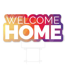 Geometric Bold Welcome Home 