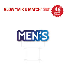 Glow Messages Men's 