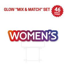 Glow Messages Women's 