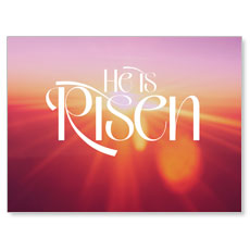 He Is Risen Light 