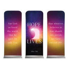 Hope Lives Tomb Triptych 