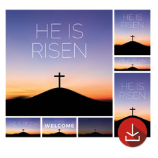 He Is Risen Sunrise 