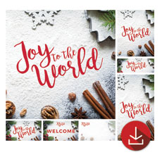 Joy To The World Snow 