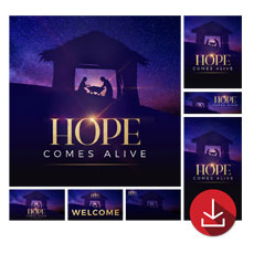 Hope Comes Alive Manger 