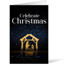 Celebrate Christmas Manger 