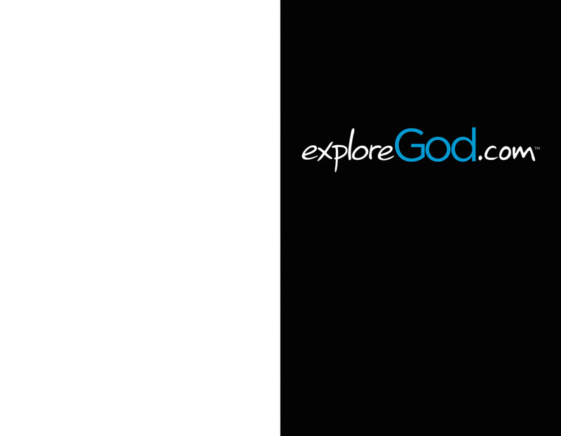 Bulletins, Encouragement, Explore God Logo, 8.5 x 11