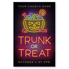 Trunk or Treat Neon 