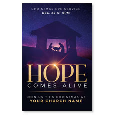 Hope Comes Alive Manger 