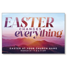 Easter Changes Everything Hills 