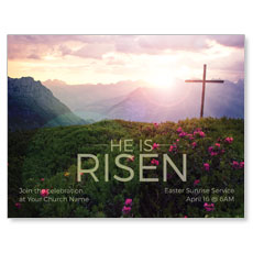 He Is Risen Mountain 