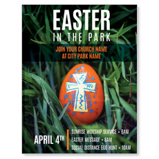 Easter In Park Grass 