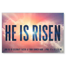 He Is Risen Bold 