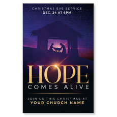 Hope Comes Alive Manger 