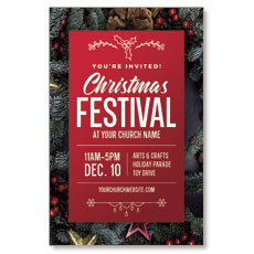 Christmas Festival Invite 