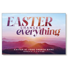 Easter Changes Everything Hills 