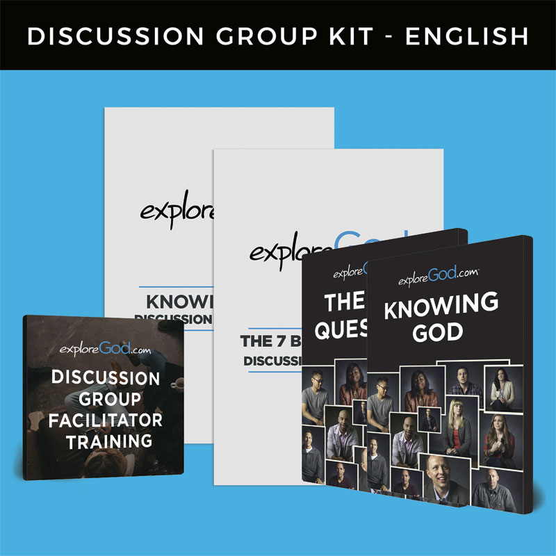 Small Groups, You're Invited, Explore God English Discussion Group Kit