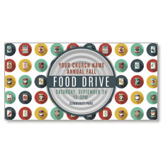 Food Drive Can 