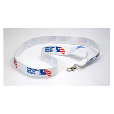 National Day of Prayer Lanyard - White 