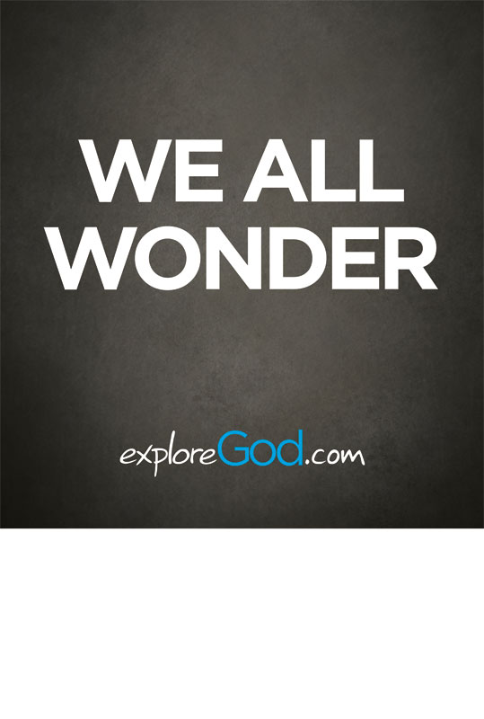 Posters, Encouragement, Explore God We All Wonder, 12 x 18