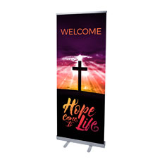 Hope Life Cross Welcome 