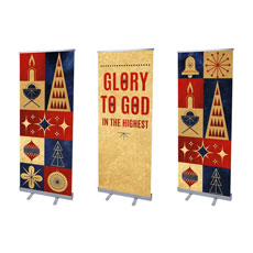 Celebrate Christmas Icons Triptych 