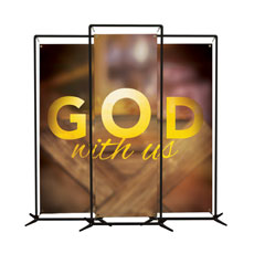 God With Us Manger Triptych 