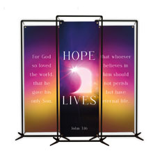 Hope Lives Tomb Triptych 