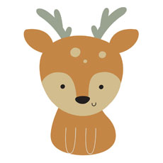 Woodland Friends Deer 