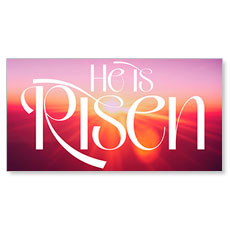 He Is Risen Light Flare 