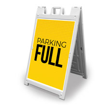 Yellow Dots Parking Full 